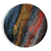 Abstract Glass Wall Art.